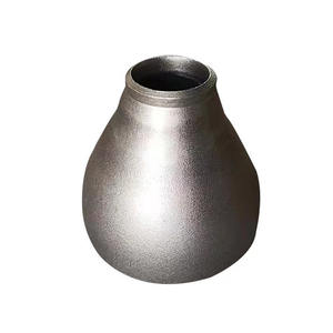 Accesorio reductor concéntrico de acero inoxidable 316, tubería de conexión de ingeniería de construcción pulida, convergencia de conducto - Product Image 5