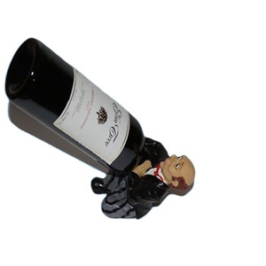 Porta Botellas de Vino Divertidos de Resina Personalizados con Forma de Mordaza - Product Image 1