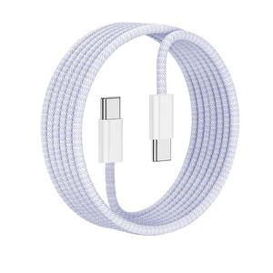 Câble de charge rapide USB-C vers C 60W de haute qualité, conducteur en cuivre pur, tressé en nylon, 1m/1,5m/2m pour téléphones mobiles - Product Image 5