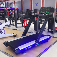 Caminadora Eléctrica Comercial para Gimnasio, con Pantalla LED, para Ejercicio Cardiovascular, Directo de Fábrica 2025