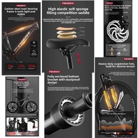 Vélo de montagne à bas prix 24/26 pouces avec 21 vitesses variables, freins à disque doubles, fourche à suspension à ressort pour enfants