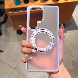 Hot <span class=keywords><strong>2025</strong></span> New Chống sốc không dây sạc Magnetic đứng điện thoại di động trường hợp Đối với <span class=keywords><strong>Samsung</strong></span> S24 siêu cộng với - Product Image 1