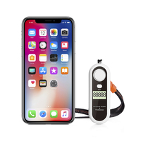 Alarme personnelle sirène podomètre 3D avec Clip et sangle compteur de pas précis calories marche suivi des pas alerte de sécurité SOS