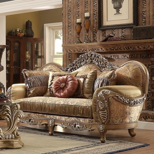 High Quality Wooden Classic Home Furnishing <strong>Arabic</strong> Majlis Fabric <strong>Sofa</strong> - Product Image 4