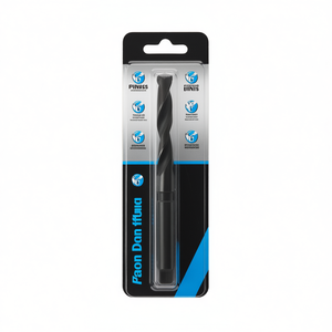 Broca helicoidal de vástago cónico Fervi de 10 mm para perforación de metal - Product Image 2