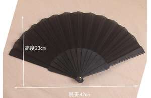 Venta Directa de Fábrica, Abanico de Mano Plano de Plástico Ecológico Personalizable de 23 cm, Diseño de Ángel del Amor Anime, para Pascua, Navidad, Año Nuevo - Product Image 3