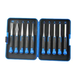 Nieuwe Ontwerp 10Pcs Beitel En Punch Set Met Plastic Doos Verpakking CR-V Beitel Tool Set