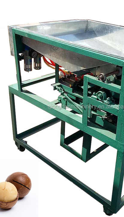 マカダミア専用　依頼制作 業務用マカダミアナッツ殻割り機 ハワイ産フルーツ破砕機 タッピング