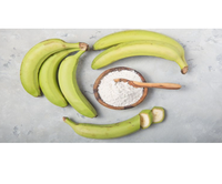Poudre de banane pure séchée par atomisation, 100% naturelle, saveur riche pour l'industrie alimentaire, la boulangerie, les boissons, les yaourts