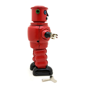 <span class=keywords><strong>Robot</strong></span> mécanique rétro <span class=keywords><strong>Robbie</strong></span>, jouet de collection en tô<span class=keywords><strong>le</strong></span> métallique, robots jouets de la génération post-80. - Product Image 4