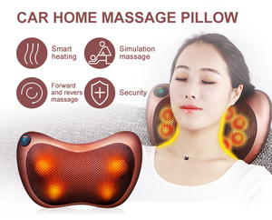 Almohada de masaje electrónica para hombros y cuello con calor Shiatsu inteligente para el hogar y el exterior, superventas, 2025 - Product Image 2