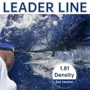 Rikimaru 100% fluorocarbone 50m et 100m ligne de pêche japonaise claire <span class=keywords><strong>fluocarbone</strong></span> 10LB à 150LB chef de choc de pêche pour bar de mer - Product Image 6