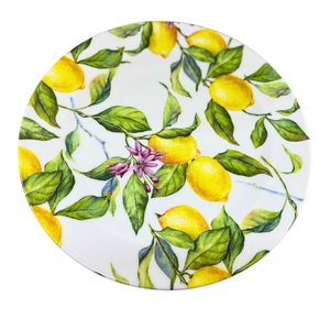 Service de table en mélamine motif citron estival, <span class=keywords><strong>assiette</strong></span> citron personnalisée de 10 pouces et bol citron de 6 pouces - Product Image 5
