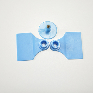 Rfid Lf Animal Ear Tag para ganado Rfid Sensor de temperatura Active Ear Tag Round Ear Tag - Product Image 1