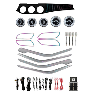 Kit d'éclairage d'ambiance intérieur LED 64 couleurs pour Mercedes Benz GLA (W156) / CLA (W117) - Accessoires de bande lumineuse d'ambiance - Product Image 1