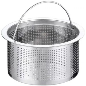 Crépine de vidange universelle en acier inoxydable 304 anti-colmatage pour évier de cuisine, paniers à légumes et vaisselle - Product Image 1