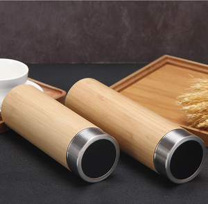 <span class=keywords><strong>Zojirushi</strong></span>-taza de vacío con pantalla de temperatura de acero inoxidable, bambú, aislamiento, termo - Product Image 6