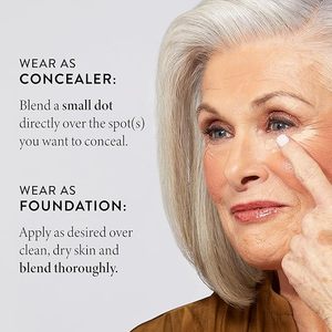 <span class=keywords><strong>Corrector</strong></span> <span class=keywords><strong>de</strong></span> <span class=keywords><strong>Ojeras</strong></span> Líquido Mineral <span class=keywords><strong>de</strong></span> Larga Duración, Cobertura Total, en Crema, Natural, Unisex, para Todo Tipo <span class=keywords><strong>de</strong></span> <span class=keywords><strong>Piel</strong></span> - Product Image 4