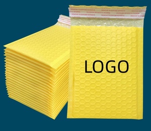 OEM/DOM Custom Logo Poly Envelope Eco-Friendly Durable Bubble Mailer Shipping Bags Recycled Plastic Biodegradable Waterproof - Product Image 5