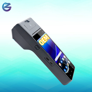 Terminal de paiement Android portable haute vitesse avec lecteur de codes-barres intégré, GPS et système de transaction sécurisée par carte - Product Image 1