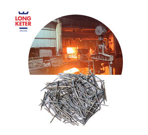 Fibre d'acier réfractaire pour le renforcement du béton UHPC, fibre d'acier micro-ciment recouverte de cuivre - Product Image 1