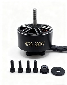 FPV 드론 액세서리 4720 380KV 브러시리스 DC 모터 스테인리스 스틸 8s 원격 제어 필름 레이싱 고출력용 - Product Image 1