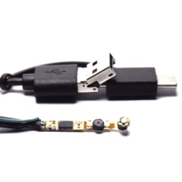 Módulo de cámara endoscopio USB de doble lente OEM 720P 30FPS con luz LED para inspecciones industriales y dispositivos médicos