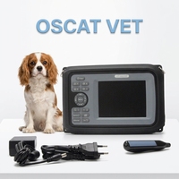 Équipement vétérinaire OSCAT EX-20V8, scanner d'échographie portable noir et blanc pour clinique vétérinaire, pour chien, chat, cheval, vétérinaire