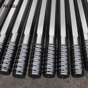4920mm MM-T38-H35-R32 Drill Rod Factory Price Chinese-supplier Mining Machine Parts Rock Drill Rod Thread Drill Rod