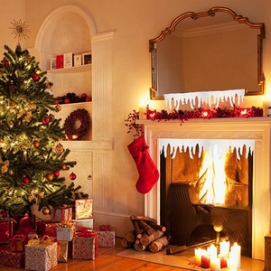 Guirnalda <span class=keywords><strong>de</strong></span> carámbanos artificiales <span class=keywords><strong>de</strong></span> 1.32 m, borde <span class=keywords><strong>de</strong></span> nieve artificial, decoración navideña <span class=keywords><strong>de</strong></span> carámbanos para árbol, pared, ventana, <span class=keywords><strong>chimenea</strong></span> - Product Image 3