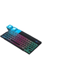 Souris et clavier sans fil rétroéclairés pour tablette PC iOS, Android, Windows, smartphone, mini souris Bluetooth, combinaison clavier