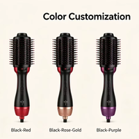 Sèche-cheveux électrique professionnel 1000W, lisseur à air chaud, sécurité, 3 températures, brosse en nylon, vente directe usine