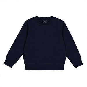 เสื้อสเวตเชิ้ตเด็ก แขนยาว คอวี ผ้าฟลีซ สีพื้น สำหรับเด็กผู้ชายและเด็กผู้หญิง  ฤดูใบไม้ร่วงและฤดูหนาว - Product Image 2