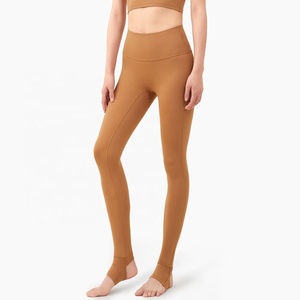 Wholesale Custom Gym <strong>Stirrup</strong> Leggings New Design Ladies Dropship Yoga Pants High Waist Comfort Women Fitness <strong>Trouser</strong> - Product Image 3
