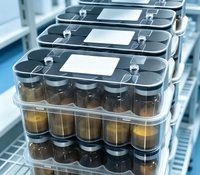 Poudre lyophilisée de peptide de cuivre GHK-Cu, haute pureté (99%-99,9%), matière première de qualité cosmétique, fourniture d'usine