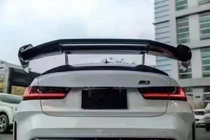 High Quality <strong>Carbon</strong> <strong>Fiber</strong> AD-R3 Style ROOF Double Deck Swan Neck Wing for BMW G80 M3/G82/G83 M4 Trunk Lip Splitter <strong>Spoiler</strong> - Product Image 6