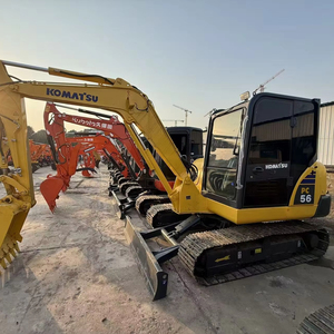 Excavatrices KOMATSU PC56 PC55 PC70 de 6 tonnes, 5 tonnes, 7 tonnes, excavatrices de haute qualité, excavatrices d'occasion, excavatrices sur chenilles, à vendre - Product Image 1