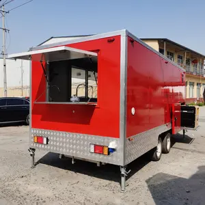 Reboque de caminhão de alimentos móvel barato cozinha california e caminhão de alimentos móvel com cozinha