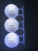 Mini panneau lumineux LED portable avec logo personnalisé, promotion en magasin, publicité, boîte à lumière, aimant de réfrigérateur avec logo imprimé