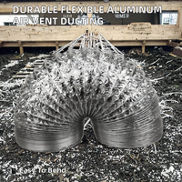 Senpeng – Tuyau de ventilation moderne en alliage d'aluminium durable, flexible, mural, 5/10 m, pour sites sportifs