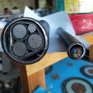 Cable <span class=keywords><strong>de</strong></span> Alimentación TECK 90 XLPE <span class=keywords><strong>de</strong></span> <span class=keywords><strong>6</strong></span> Calibres, Cobre Trenzado, Blindado con <span class=keywords><strong>Aluminio</strong></span>, ACWU90, para Aplicaciones <span class=keywords><strong>de</strong></span> Construcción, Modelo TECK90 - Product Image 1