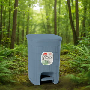 Domus Home Collection Pedal Bin 20L Smoky Blue Recycled Plastic - Product Image 3