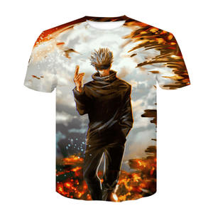 Fitspi nouvelle vente en gros de nouveaux <span class=keywords><strong>rappeurs</strong></span> populaires américains impression numérique 3d t-shirt à manches courtes à la mode - Product Image 2