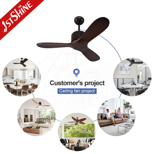 1stshine Ventilador <span class=keywords><strong>de</strong></span> techo Viento natural Ahorro <span class=keywords><strong>de</strong></span> energía Motor <span class=keywords><strong>de</strong></span> CC Control remoto Aspas <span class=keywords><strong>de</strong></span> madera Ventilador <span class=keywords><strong>de</strong></span> techo con aplicación inteligente - Product Image 5