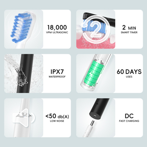 Etiqueta de personalización <span class=keywords><strong>Aquasonic</strong></span> Ultra Dental Care Travel Best Sonic Cepillo de dientes eléctrico ultrasónico - Product Image 3