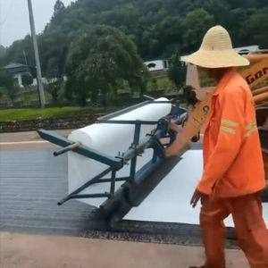 Géotextile en <span class=keywords><strong>fibre</strong></span> <span class=keywords><strong>de</strong></span> <span class=keywords><strong>verre</strong></span> non tissé, tissu pour jardin - Product Image 1