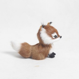 รูปปั้นจิ้งจอกแดง32ซม. สีที่กำหนดเองอุปกรณ์ประกอบฉากการถ่ายภาพสุนัขจิ้งจอกเก้าหางยอดนิยมของขวัญขายดีเครื่องประดับนำโชคสุนัขจิ้งจอกเก้าหาง - Product Image 5