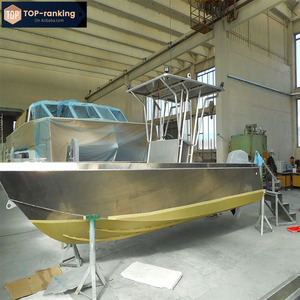 <span class=keywords><strong>Bateau</strong></span> de pêche à console centrale en aluminium léger KinOcean, fabrication directe, service de personnalisation - Product Image 4