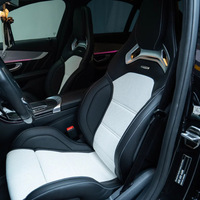 Asiento Deportivo GZYLC Compatible con Mercedes Benz A45AMG/A45s/AMG, Versión con Rieles, para CLA35AMG CLA45AMG