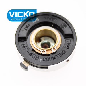 [VK] GIAPPONE ORIGINALE Sakae MF20-46B MF20-46B6 MF-46 Diametro del Foro 6mm Turno di Conteggio Manopole Manopola Del Potenziometro Interruttore - Product Image 2
